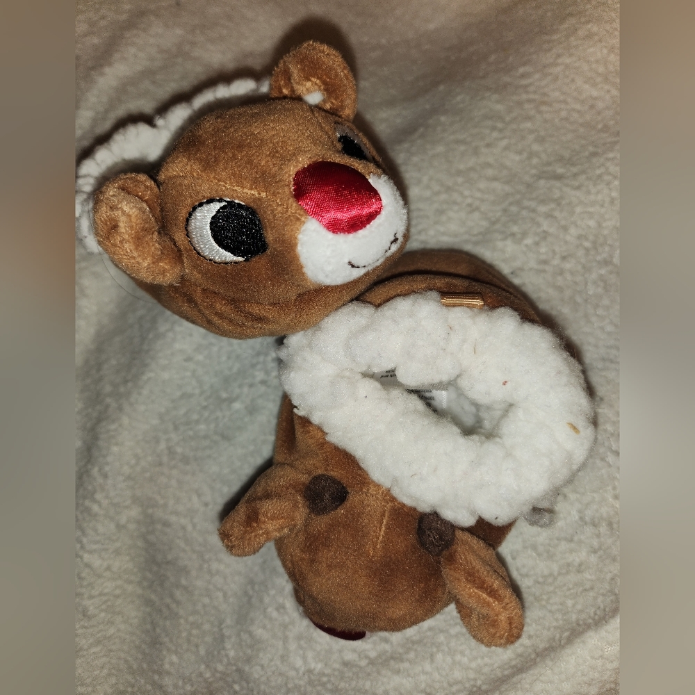 Rudolph the Red Nosed Reindeer Infant Slippers 0-6m Christmas